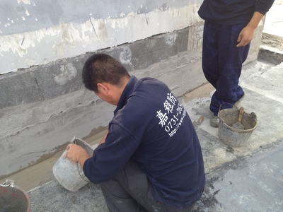 沁園春小區屋面防水維修施工